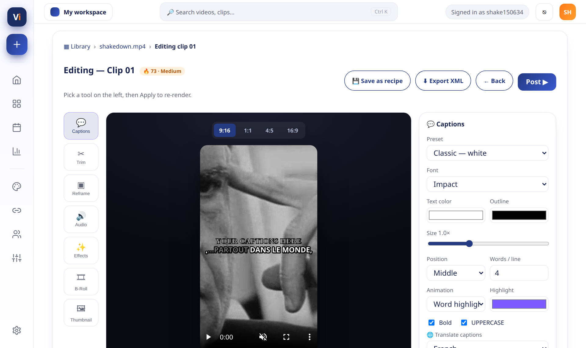 Virable editor